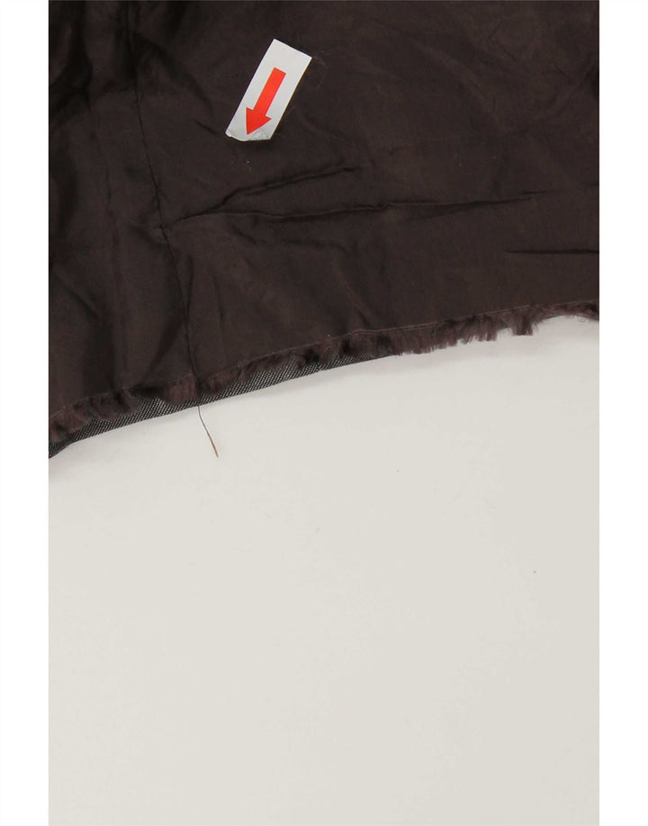 Jaqueta blazer masculina de 3 botões Marks & Spencer Reino Unido 42 grande lã cinza