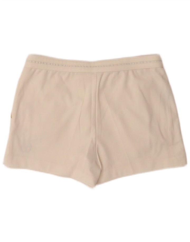 SERGIO TACCHINI Shorts Chino Masculino IT 48 Médio W30 Poliéster Branco