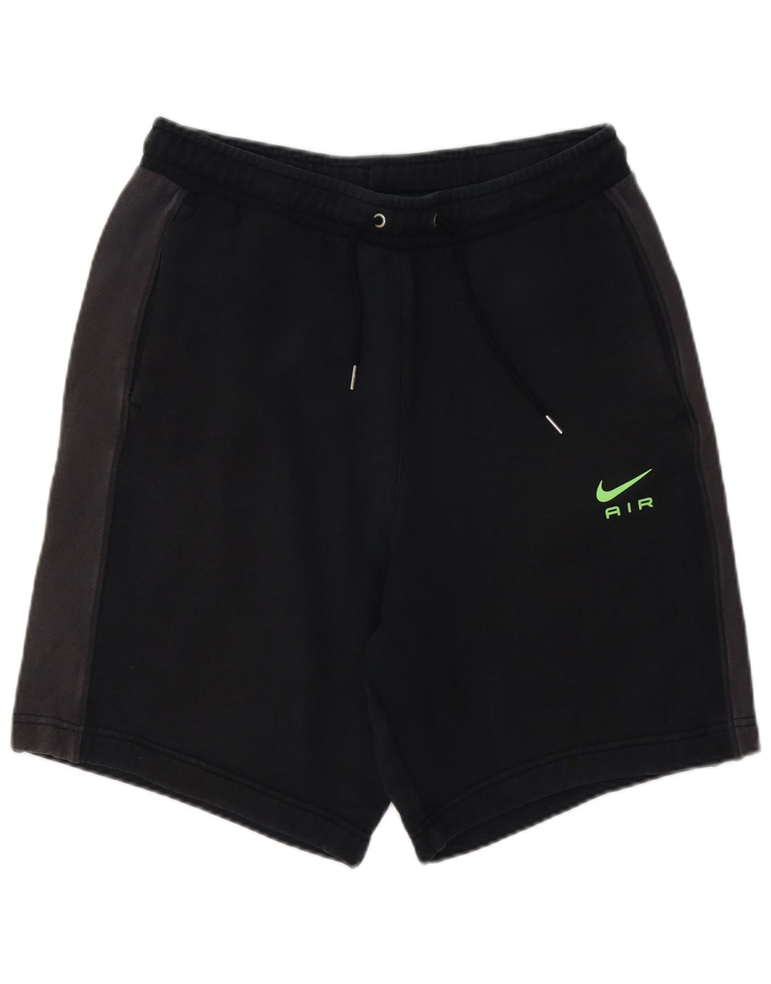 Shorts esportivos masculinos NIKE grandes de algodão colorido preto