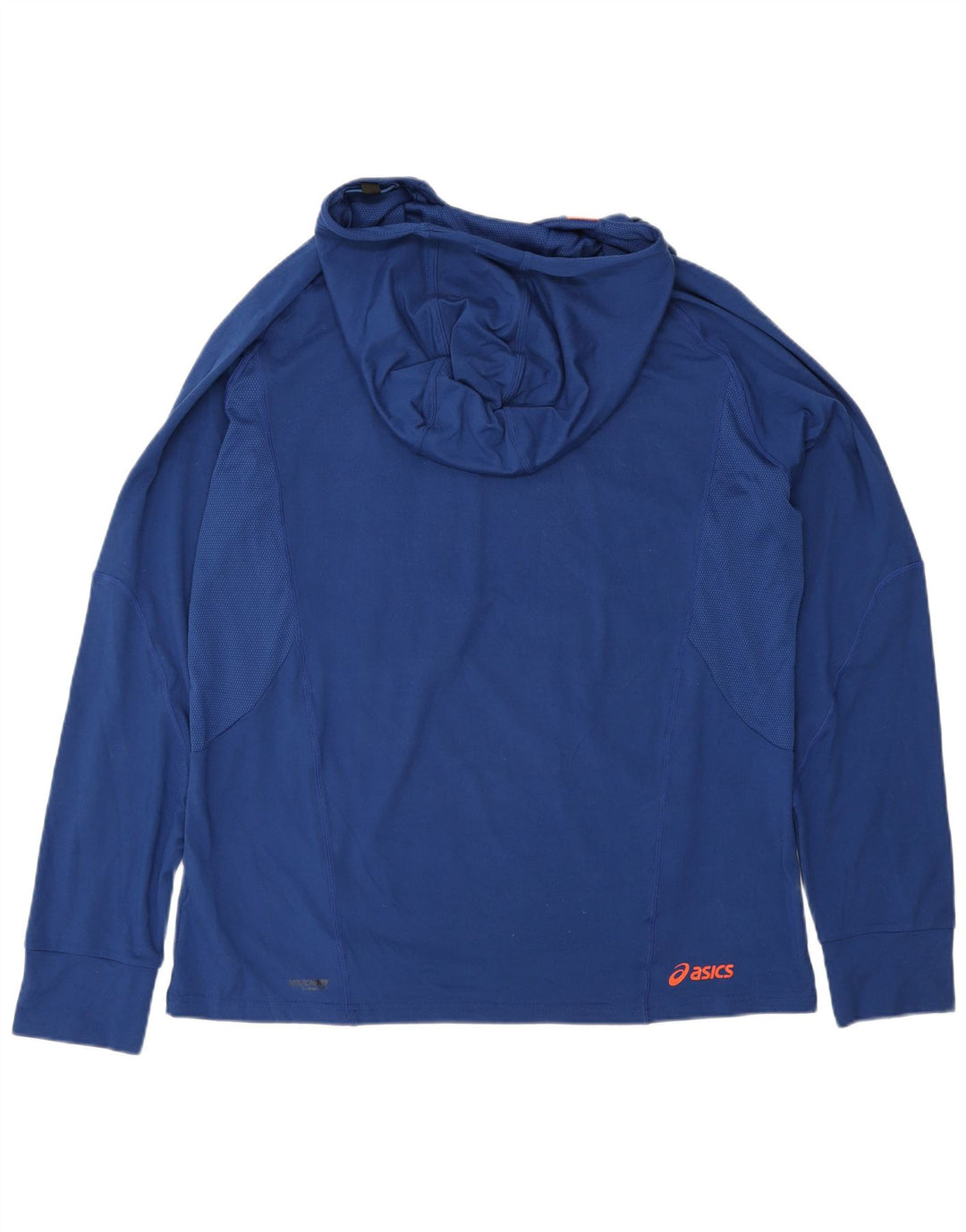 Asics Mens Hooded Top Manga Longa XL Azul Poliéster