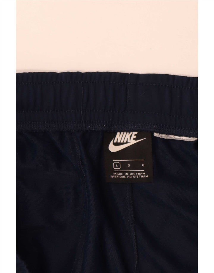 Calça de treino masculina Nike joggers grande azul marinho