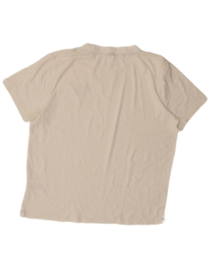 Camiseta masculina North Sails grande algodão branco
