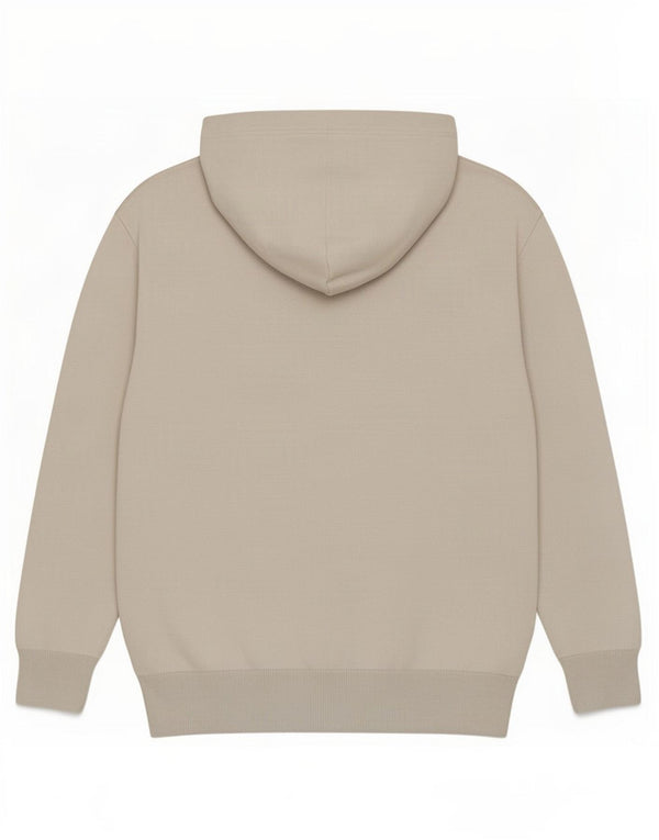 Zara Mens Hoodie Jumper Pequeno Algodão Cinza