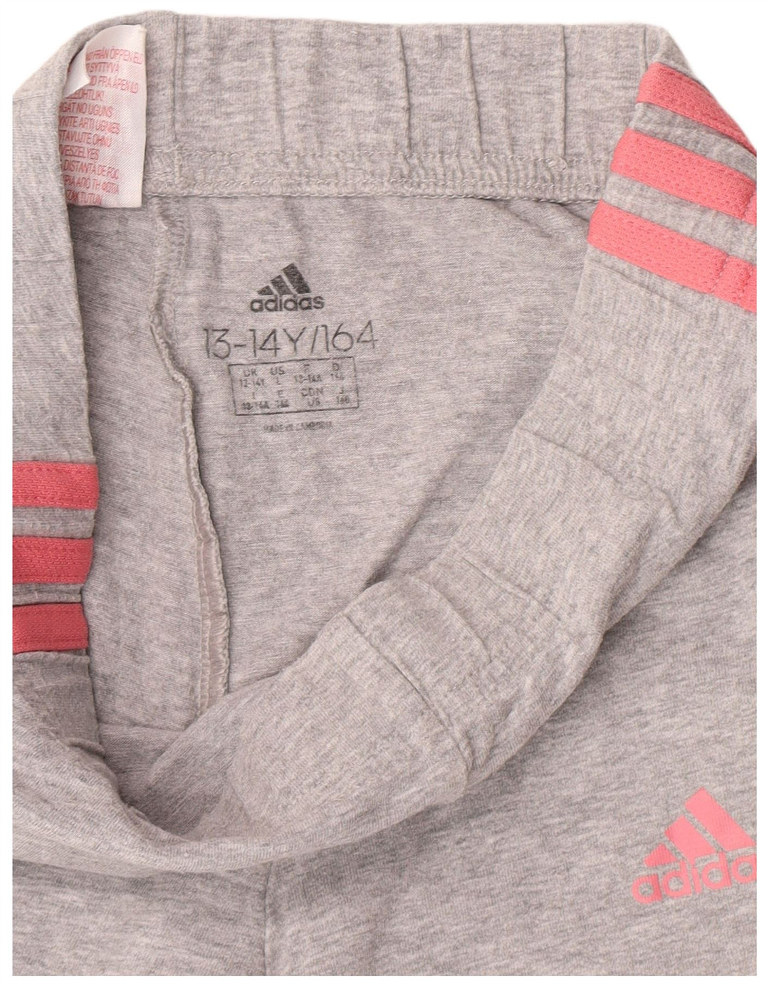 Leggings Adidas Menina 13-14 Anos Cinzentas
