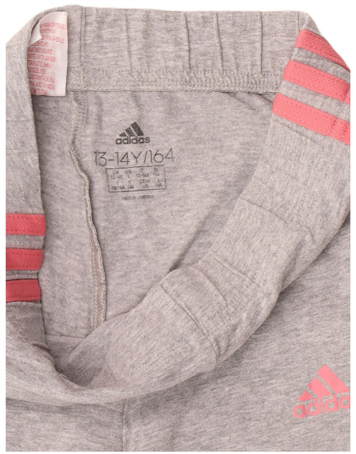 Leggings Adidas Menina 13-14 Anos Cinzentas
