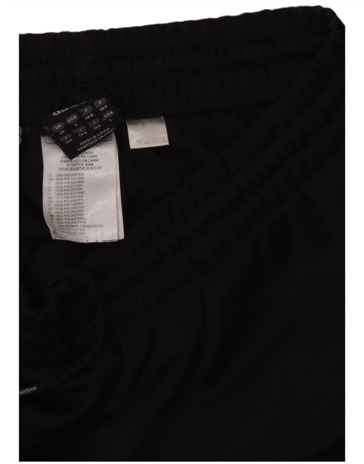 Calças de treino Adidas meninos 13-14 anos preto poliéster