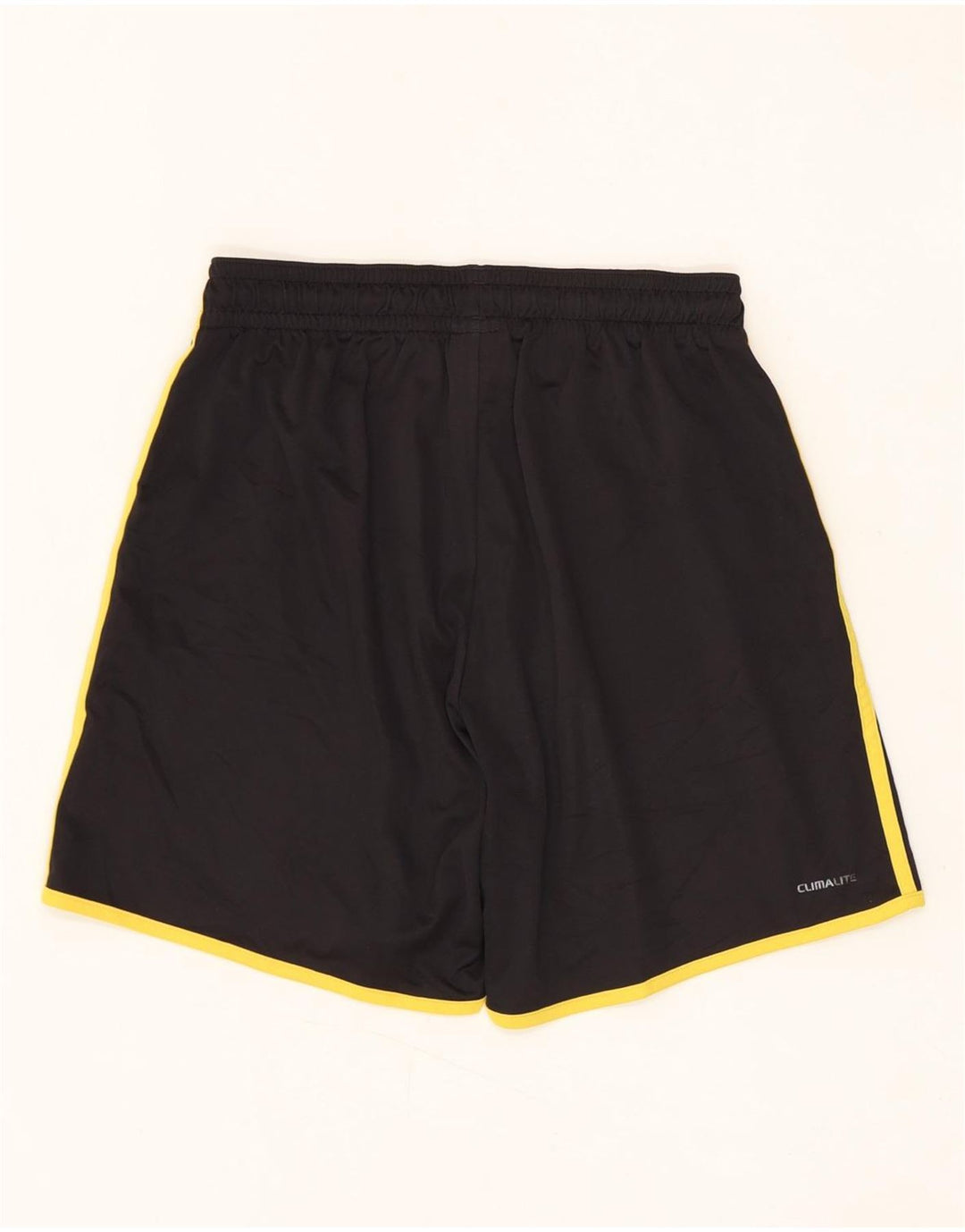 ADIDAS Boys Climalite Sport Shorts 11-12 Anos Médio Preto Poliéster