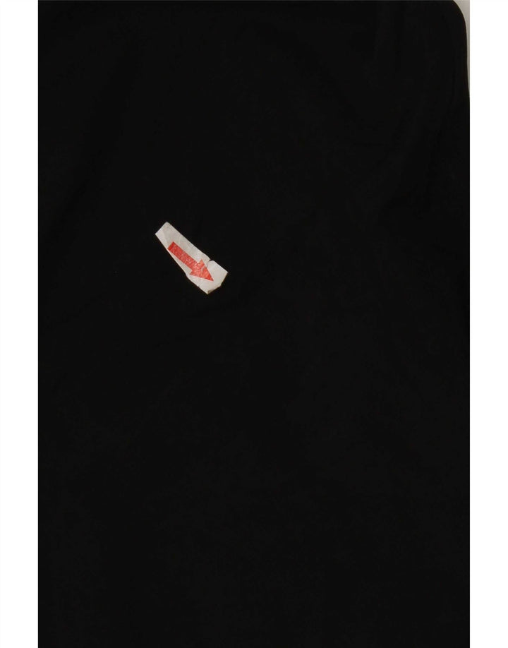 Calça chino reta masculina Calvin Klein W42 L33 poliéster preto