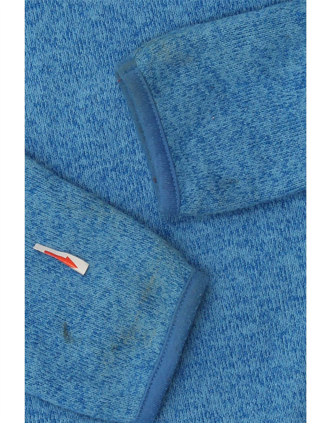 Mountain Warehouse moletom feminino jumper UK 12 médio azul manchado