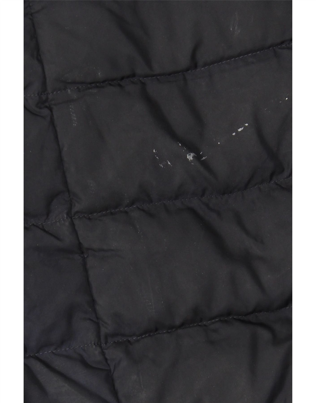 Jaqueta acolchoada com capuz feminina Joules UK 14 grande poliéster azul marinho