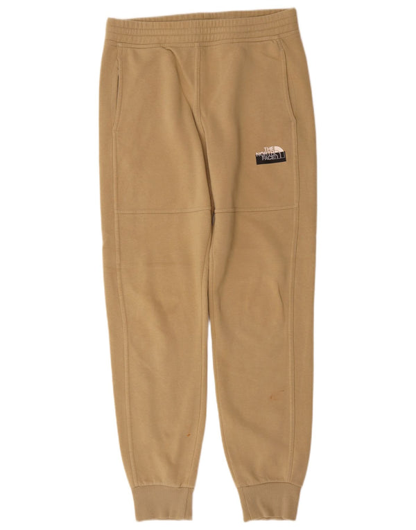 The North Face Mens Calças de treino Joggers Pequeno Algodão Bege