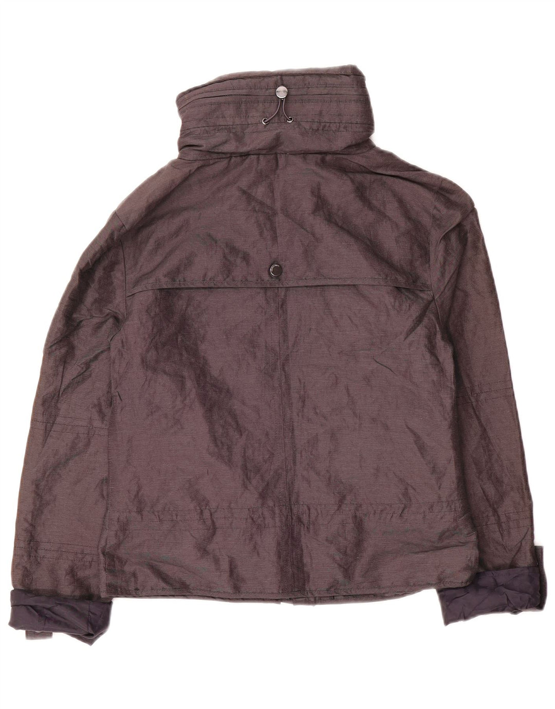 Jaqueta de chuva feminina Marks & Spencer folgada Reino Unido 6 XS azul marinho poliamida
