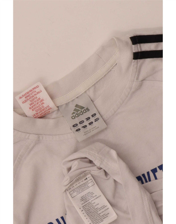 Camiseta Adidas Meninos Graphic 13-14 Anos Branco