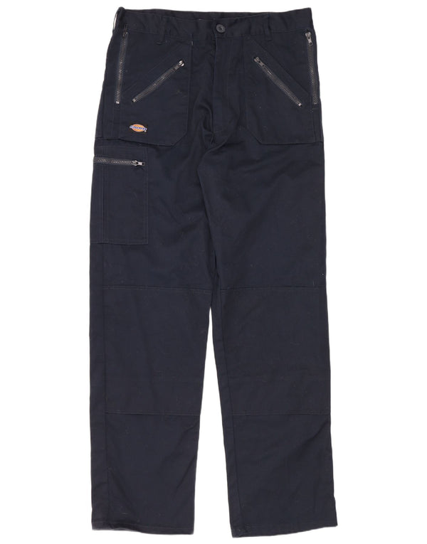 Calça Dickies Mens Redhawk Straight Cargo EU 50 Grande W34 L33 Azul Marinho