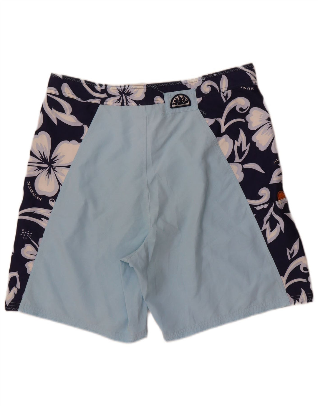 Shorts de natação masculino Sundek XL azul floral poliéster