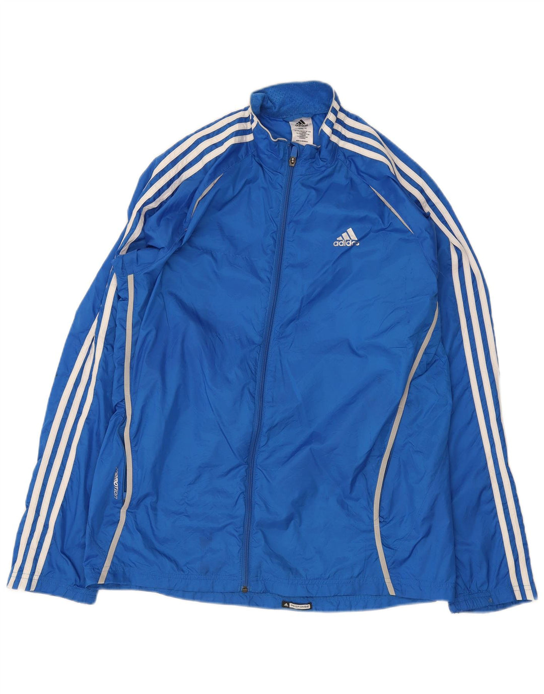 Adidas Mens Response Tracksuit Top Jaqueta Azul Médio