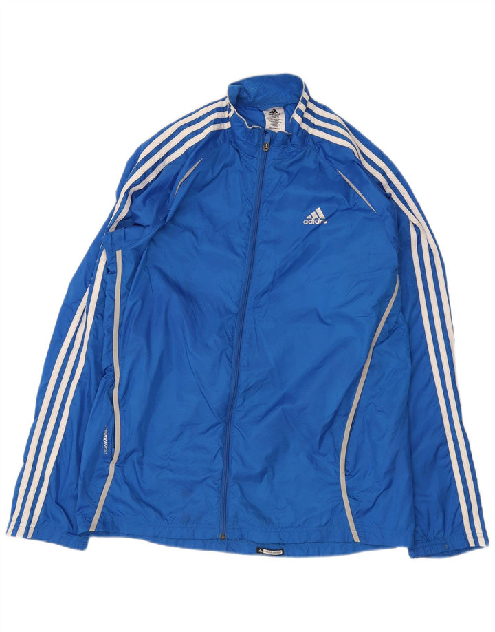 Adidas Mens Response Tracksuit Top Jaqueta Azul Médio