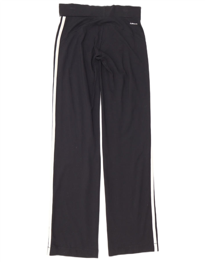 Calça Adidas Climalite Feminina UK 8 Pequena Poliéster Preto