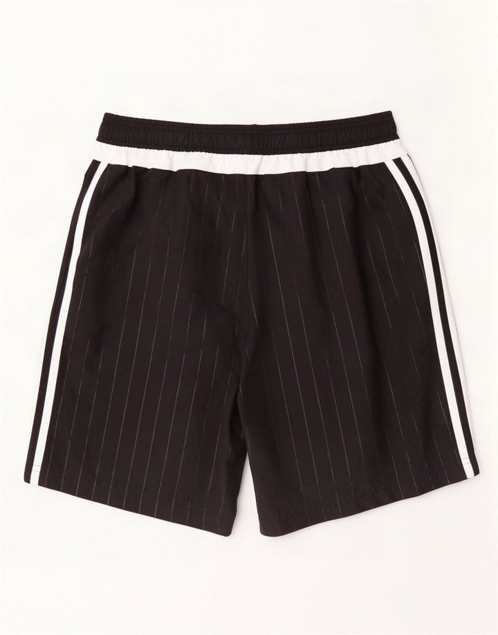 Adidas Mens Sport Shorts Médio Preto Listrado Poliéster