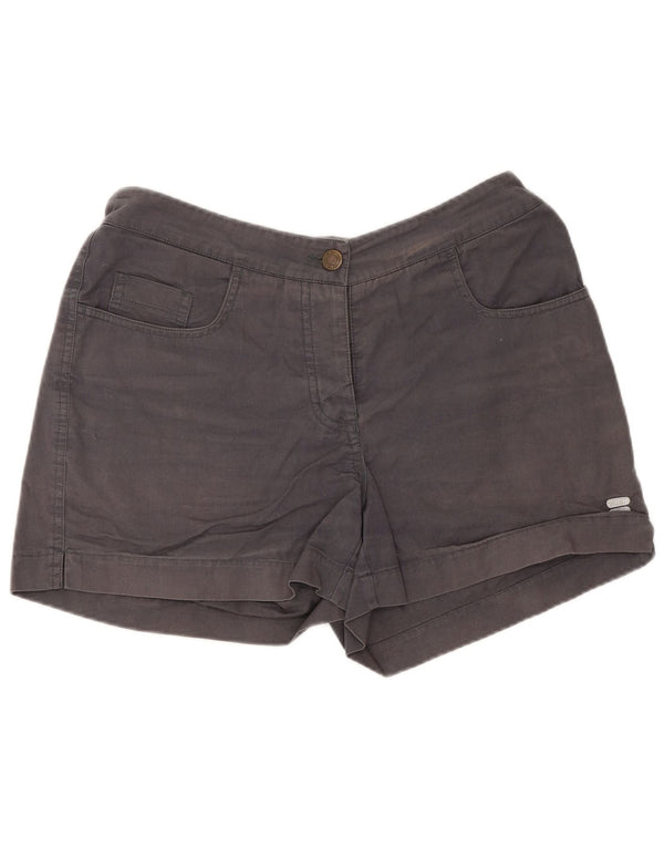 Shorts Cargo Feminino Fila Médio W28 Algodão Cinza