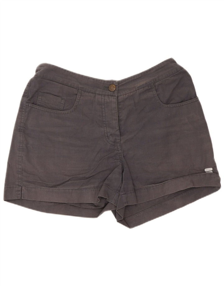 Shorts Cargo Feminino Fila Médio W28 Algodão Cinza