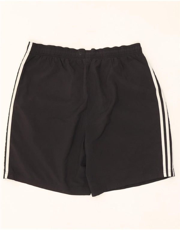 Shorts esportivos masculinos ADIDAS grandes pretos