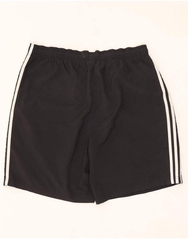 Shorts esportivos masculinos ADIDAS grandes pretos