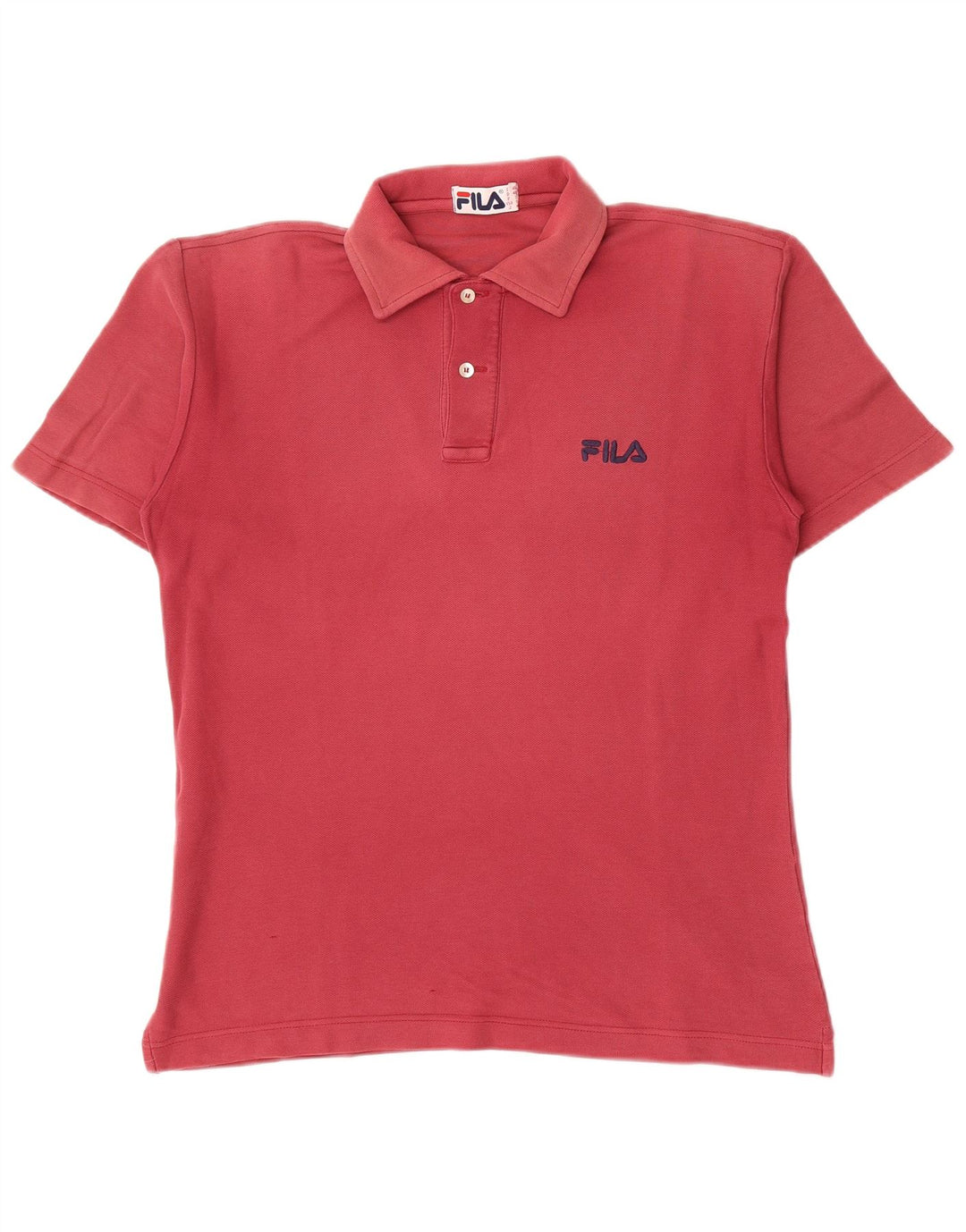 Camisa polo masculina Fila IT 46 pequena vermelha
