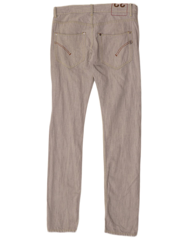 Dondup Feminino Sam Slim Fit Jeans Slim W32 L34 Algodão Cinza