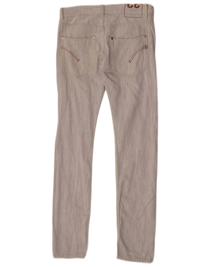 Dondup Feminino Sam Slim Fit Jeans Slim W32 L34 Algodão Cinza