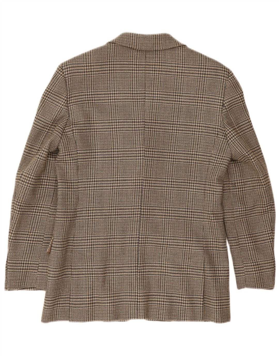 Max Mara Jaqueta blazer feminina de fim de semana Reino Unido 10 pequena marrom houndstooth