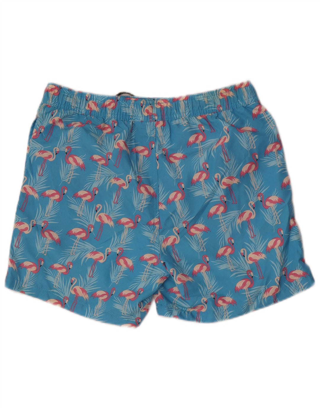 Shorts de banho masculino Jack & Jones com padrão abstrato azul pequeno