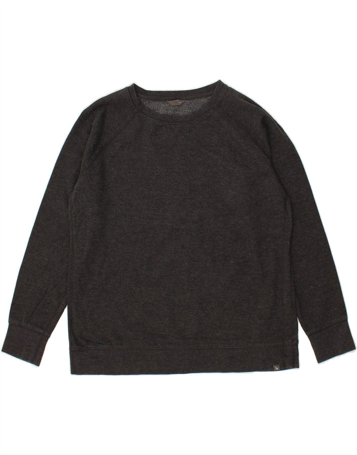 EDDIE BAUER Womens Sweatshirt Jumper UK 16 Large Grey Cotton Vintage Eddie Bauer and Second-Hand Eddie Bauer from Messina Hembry 
