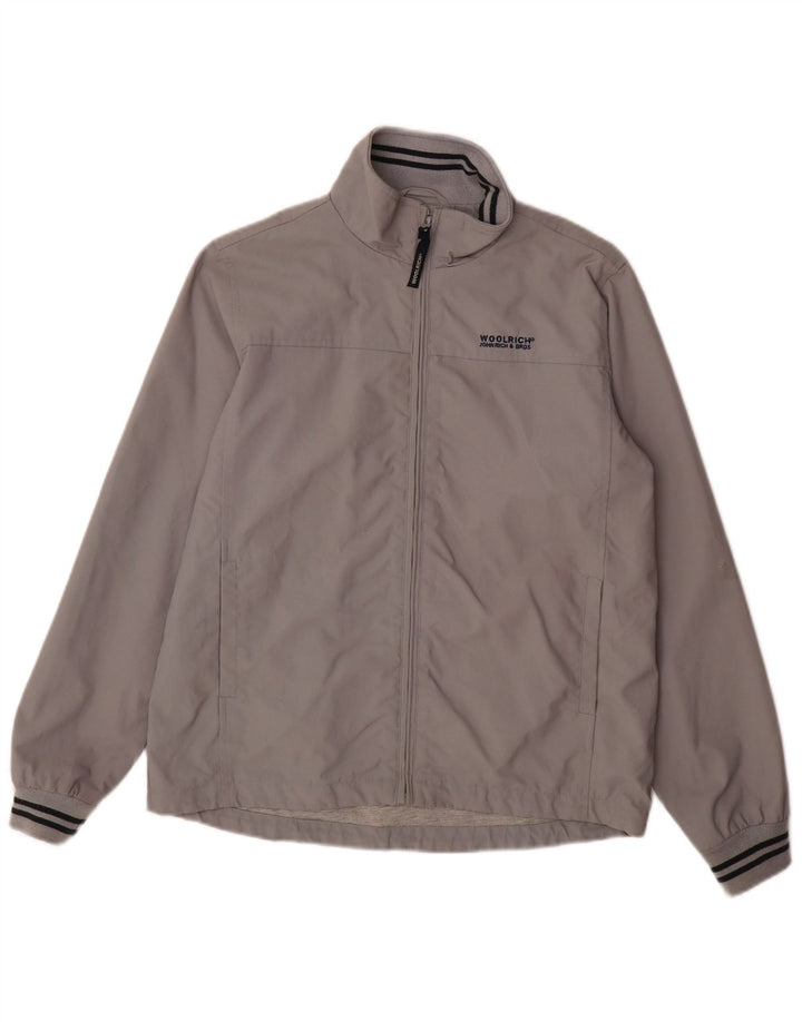 Jaqueta bomber masculina WOOLRICH 13-14 anos cinza nylon