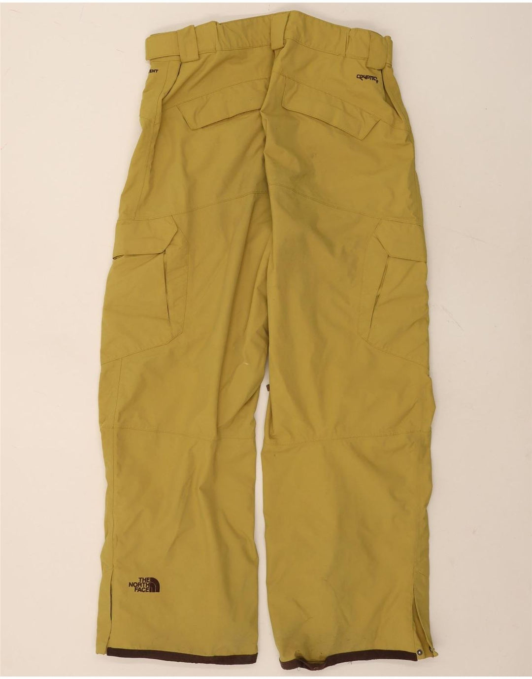 Calça de esqui cargo masculina The North Face grande nylon amarelo