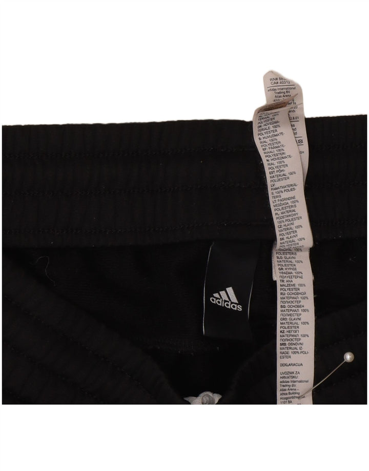 Calça de treino feminina Adidas UK 12/14 médio preto poliéster