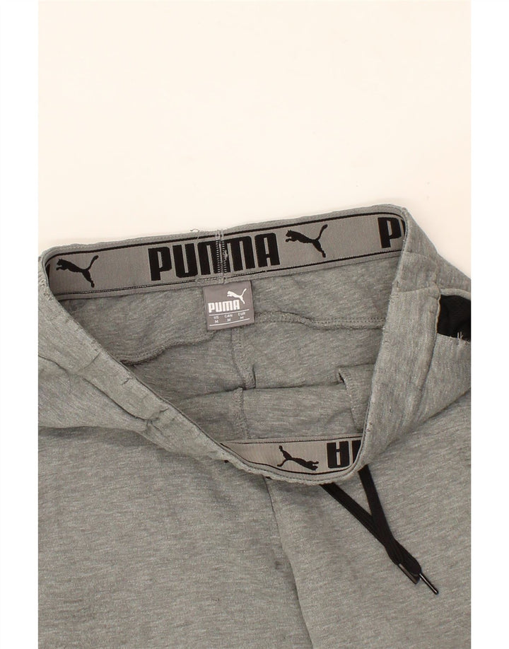 PUMA Mens Tracksuit Trousers Medium  Grey Colourblock Vintage Puma and Second-Hand Puma from Messina Hembry 