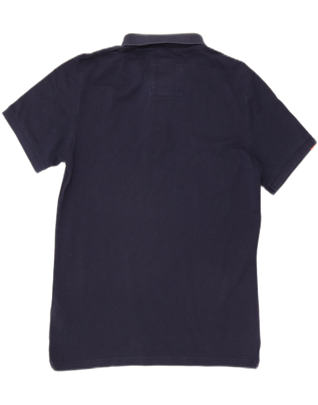 Camisa polo masculina SUPERDRY grande algodão azul marinho