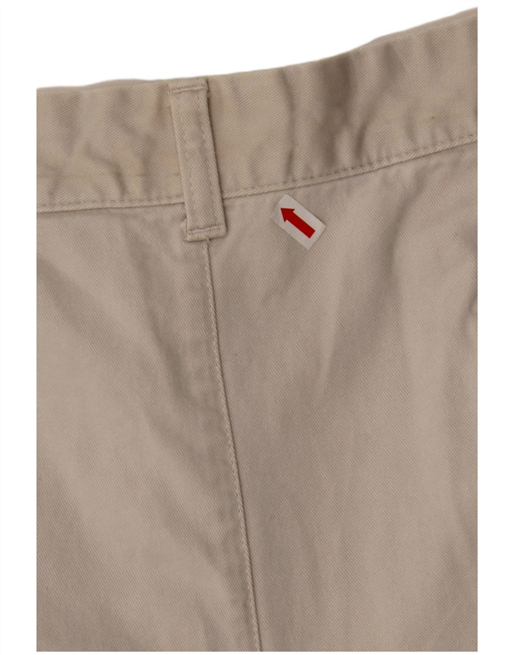 EDDIE BAUER Masculino Pegged Chino Shorts W42 2XL Algodão Cinza