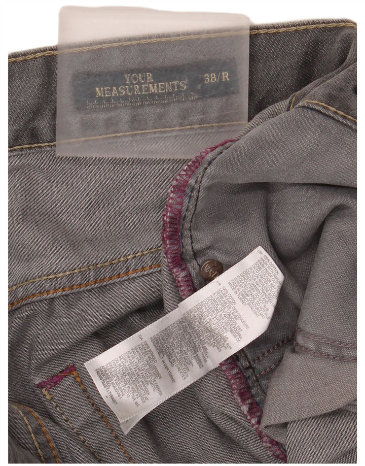 Jeans retos masculinos White Stuff W38 L32 algodão cinza