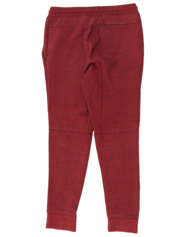 Nike Mens Calças de treino Joggers Médio Borgonha Colourblock Algodão