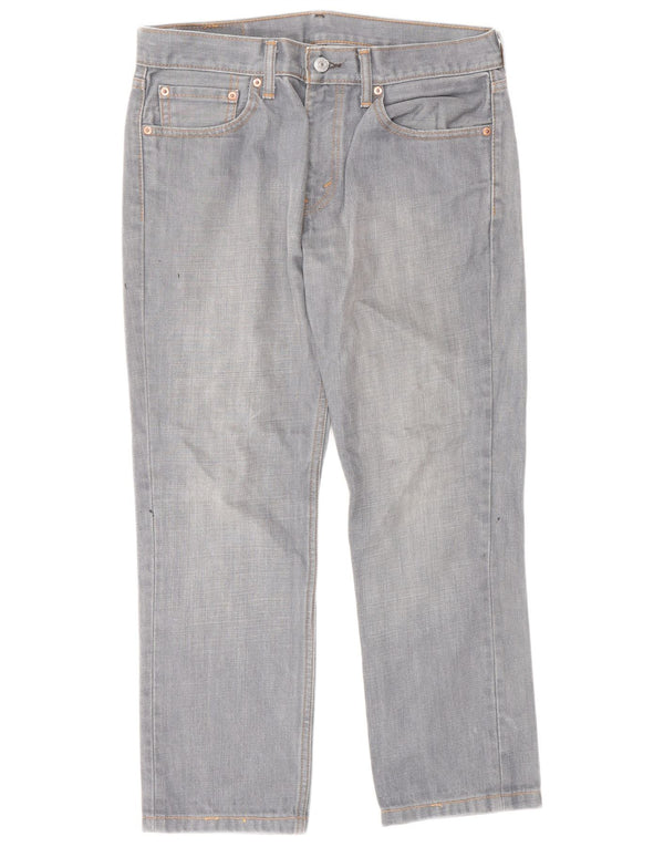 Calça jeans masculina Levi's 511 Tapered Slim W32 L30 cinza algodão