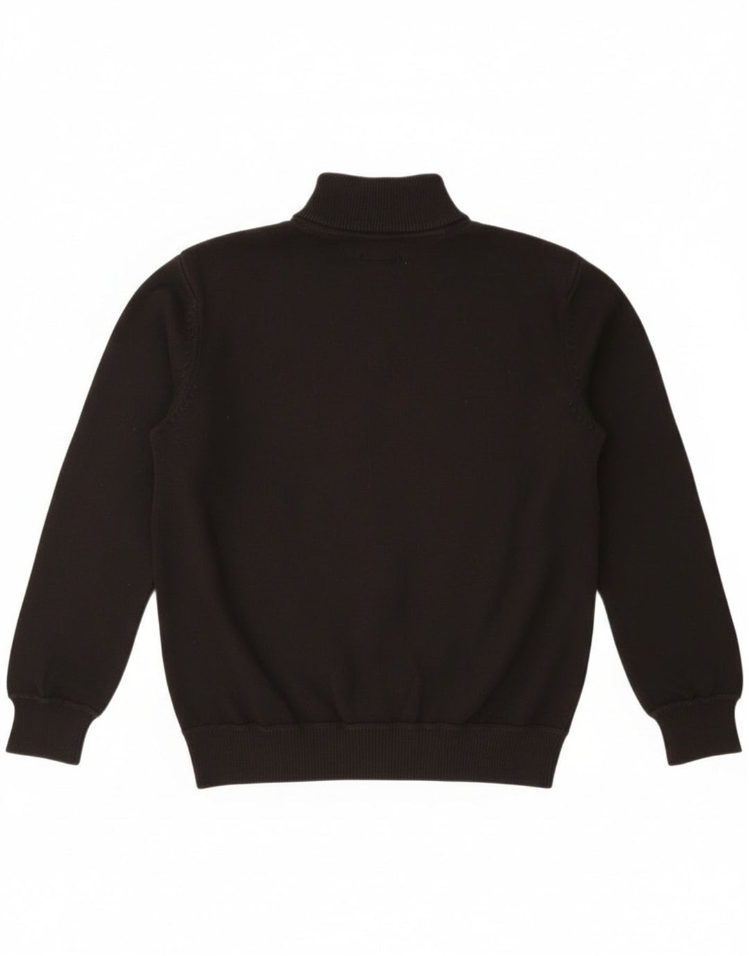 Wrangler Suéter masculino com zíper e gola XL algodão preto