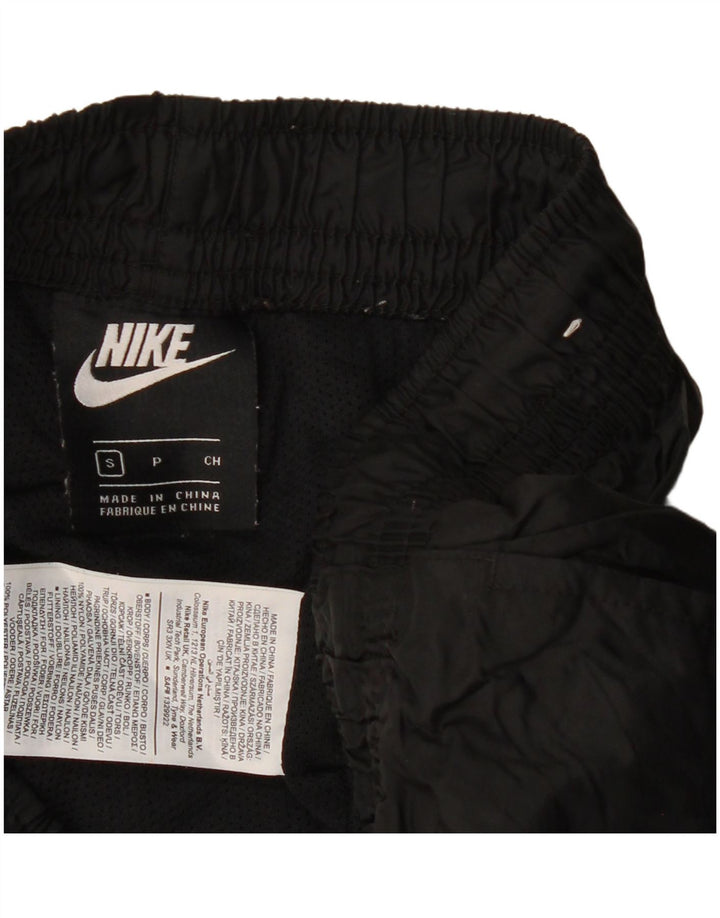 Nike Mens Treino Calças Joggers Pequeno Preto Nylon