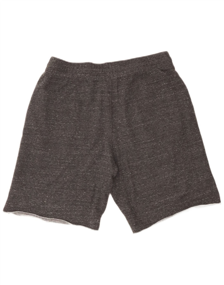 Shorts esportivos masculinos Champion algodão manchado cinza médio