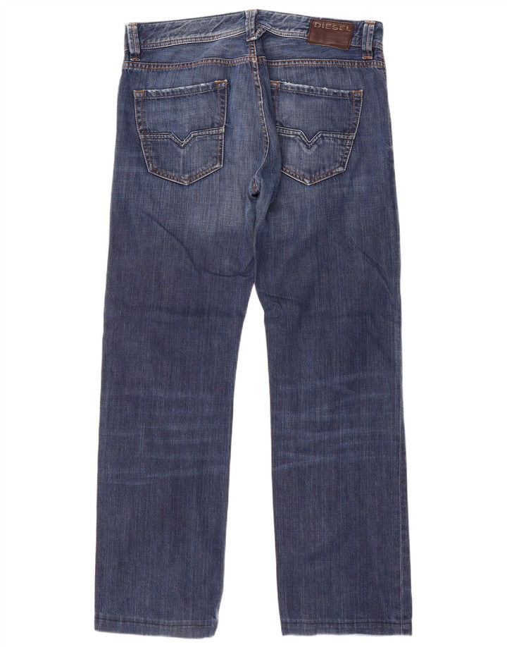 Jeans retos masculinos Diesel W32 L31 algodão azul