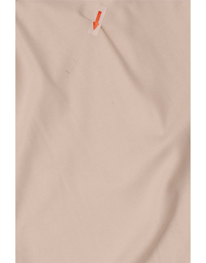 Camisa polo masculina Lacoste Regular Fit tamanho 3 pequeno algodão branco