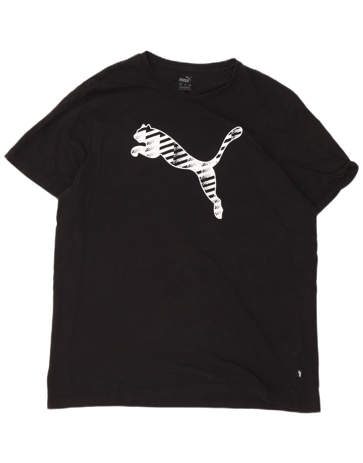 Camiseta masculina gráfica Puma Top 2XL preta