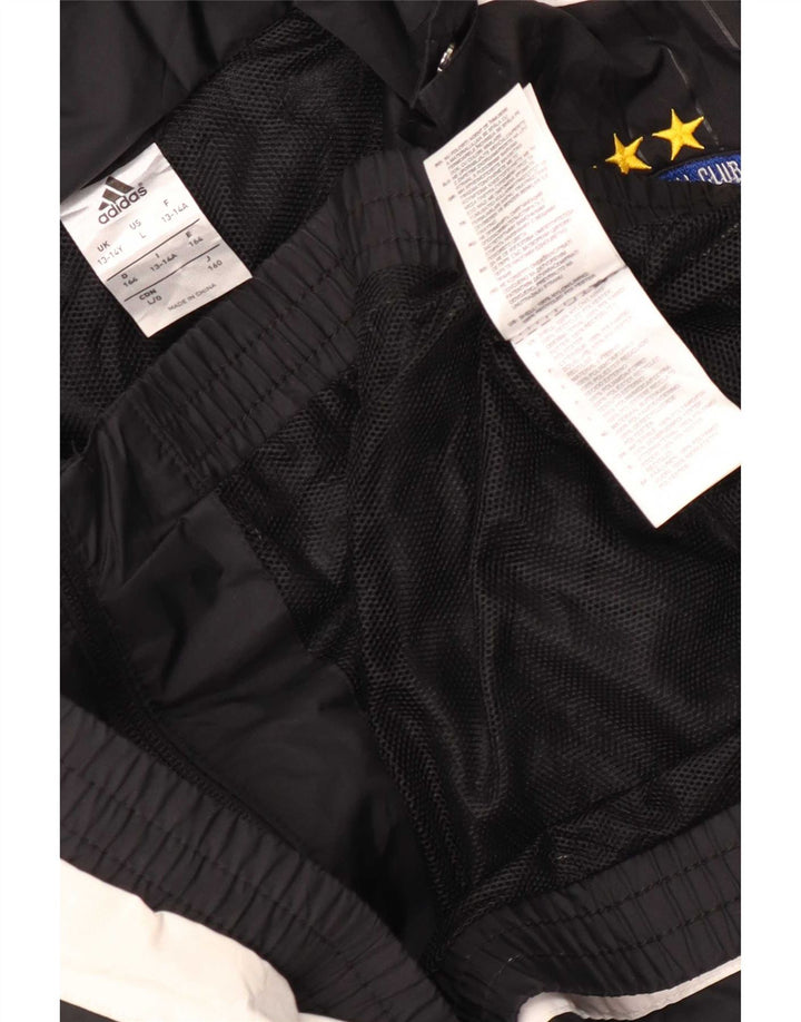 Casaco de chuva Adidas Boys Graphic 13-14 anos preto