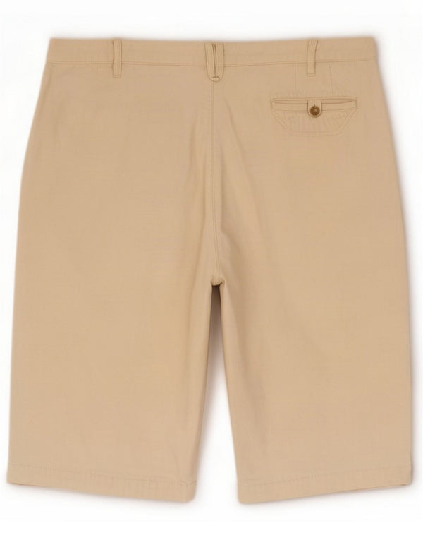Jeckerson Bermuda masculina regular XL W40 Algodão bege